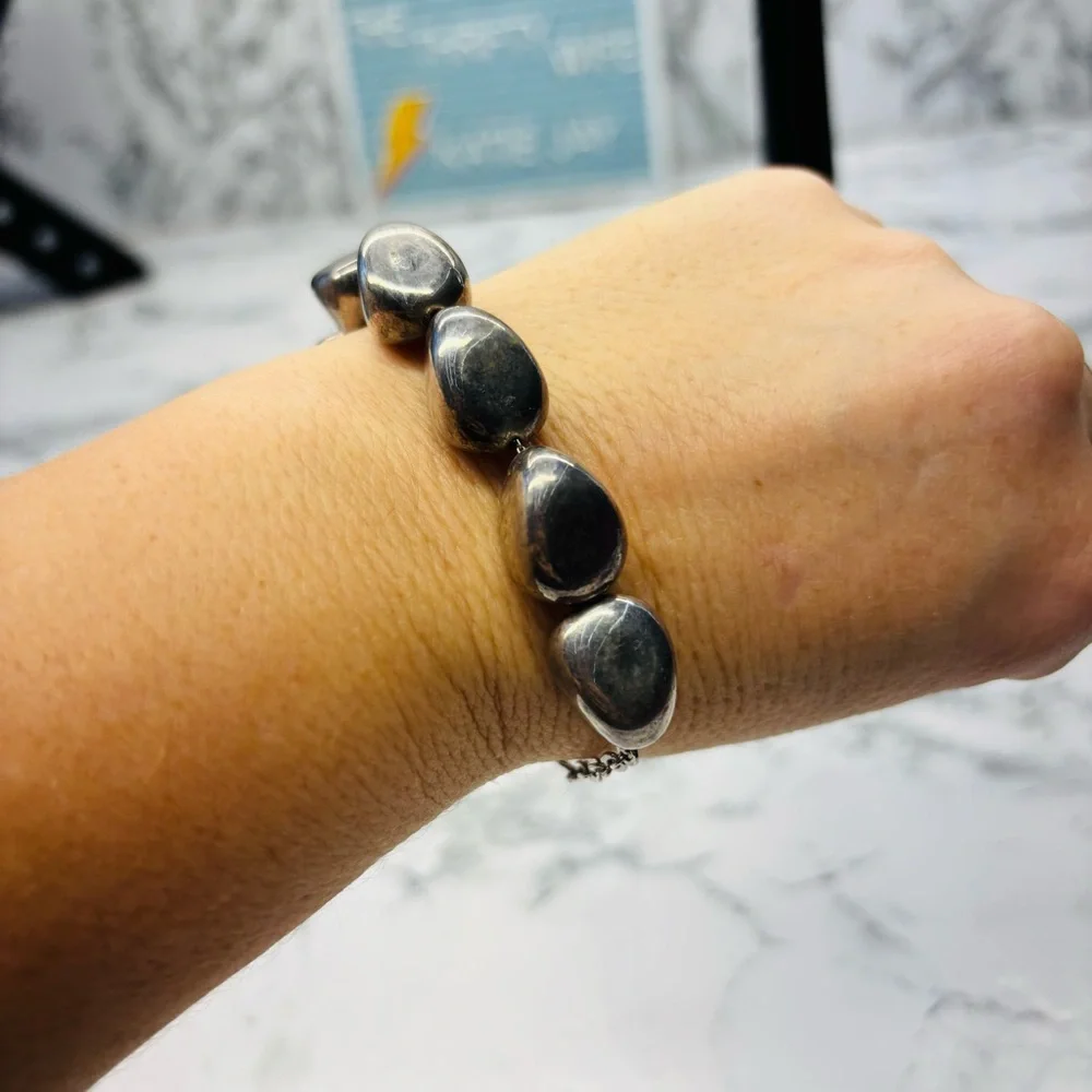 Napier Silver Teardrop Bracelet